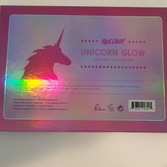 Face Candy Other - New Face Candy Unicorn Glow Highlight Palette